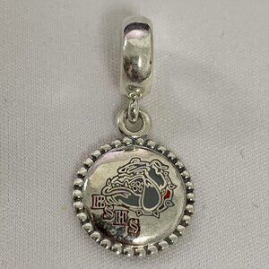 Pandora Bryan Station High School Charm, S925 Silver Jewelry